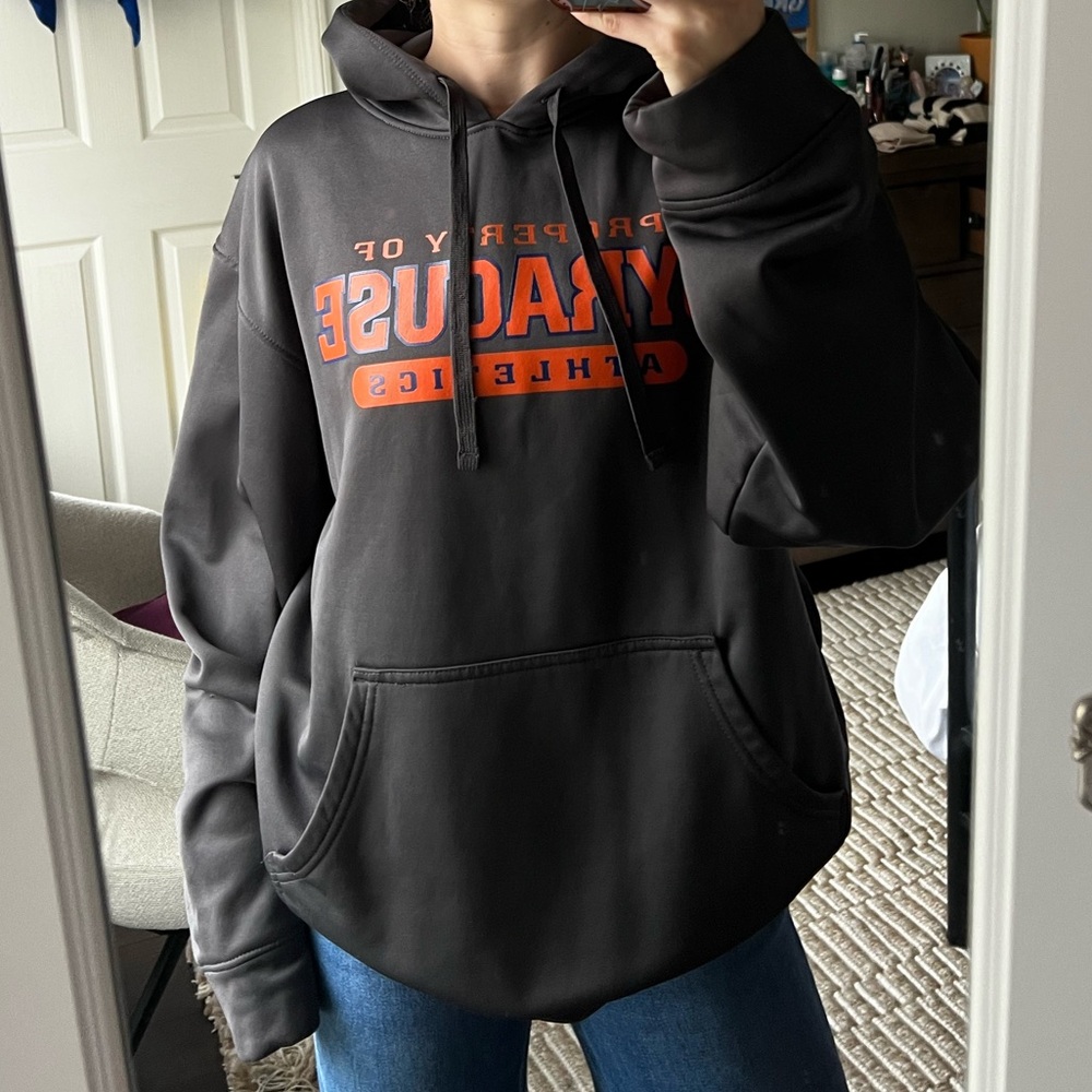Knights Apparel Dark Gray Syracuse Hoodie